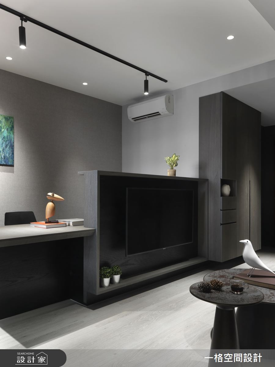 15坪新成屋(5年以下)＿簡約風客廳案例圖片＿一格設計有限公司＿一格_08之3