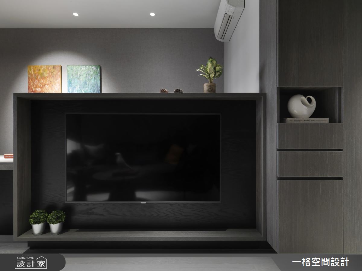 15坪新成屋(5年以下)＿簡約風客廳案例圖片＿一格設計有限公司＿一格_08之4