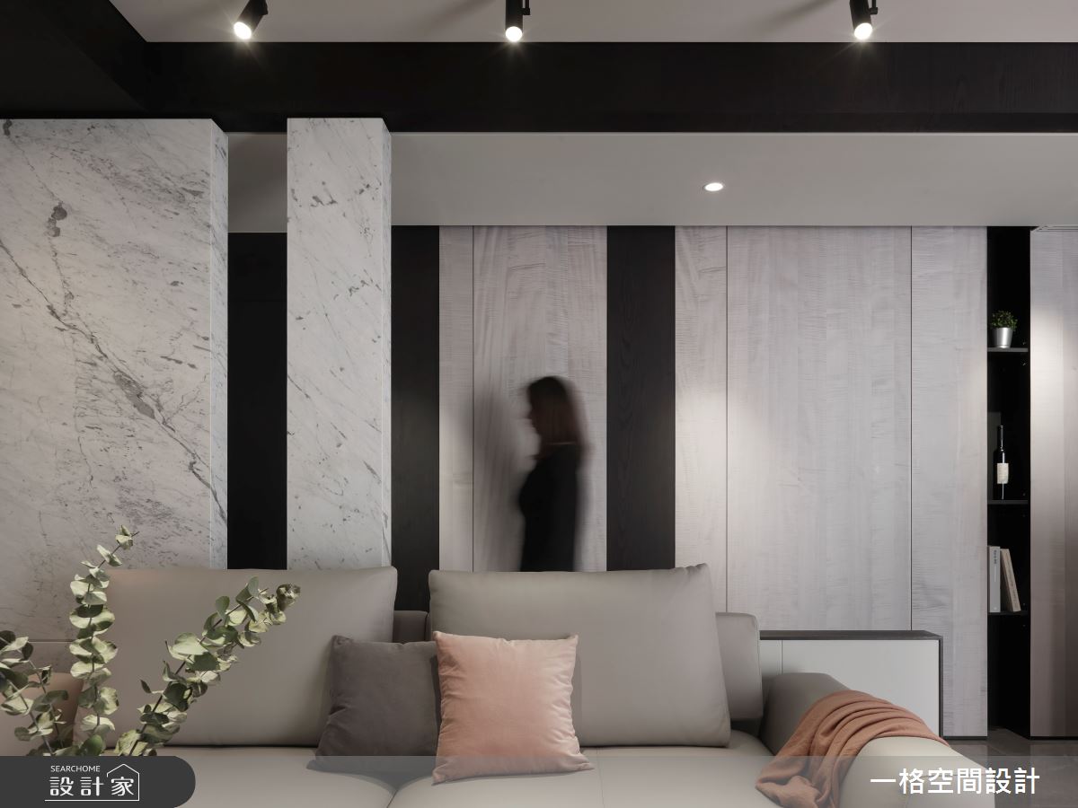 24坪新成屋(5年以下)＿現代風客廳案例圖片＿一格設計有限公司＿一格_09之5
