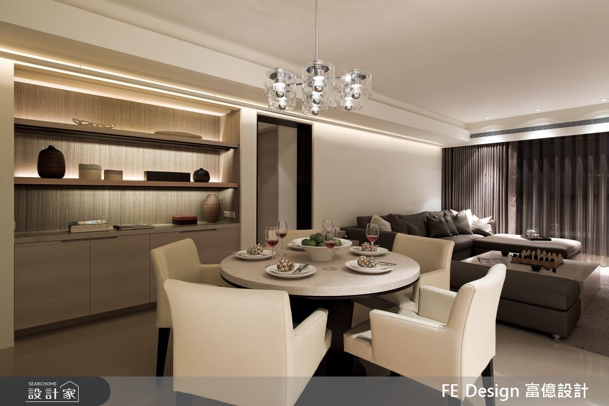 66坪新成屋(5年以下)＿現代風餐廳案例圖片＿富億空間設計＿富億_04之12