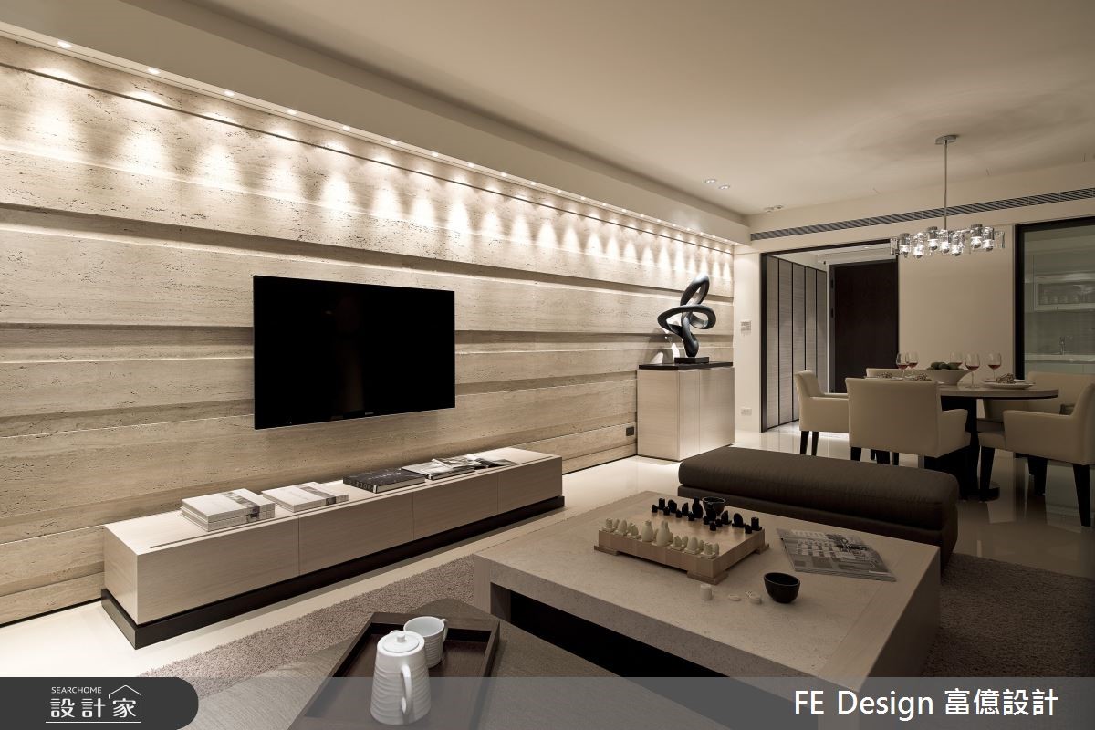 66坪新成屋(5年以下)＿現代風客廳餐廳案例圖片＿富億空間設計＿富億_04之10