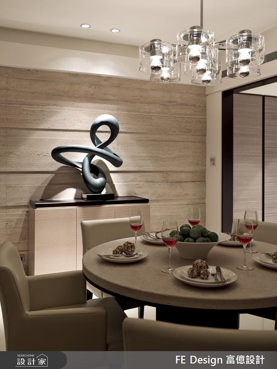 66坪新成屋(5年以下)＿現代風餐廳案例圖片＿富億空間設計＿富億_04之13