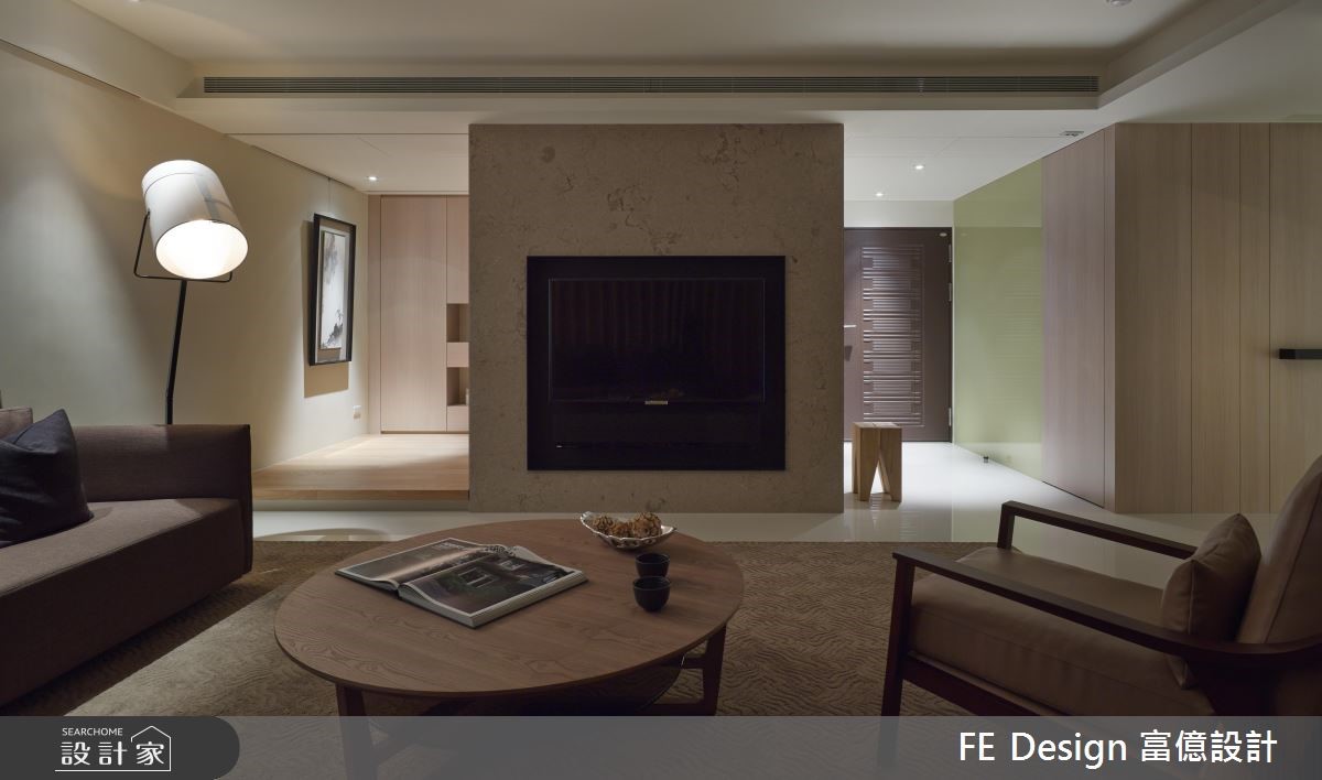 56坪老屋(16~30年)＿簡約風客廳案例圖片＿富億空間設計＿富億_05之12