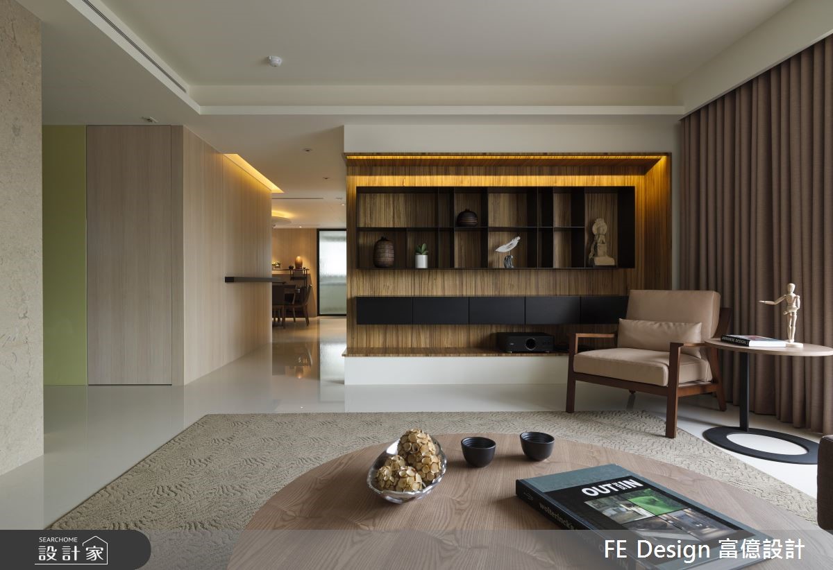 56坪老屋(16~30年)＿簡約風客廳案例圖片＿富億空間設計＿富億_05之10