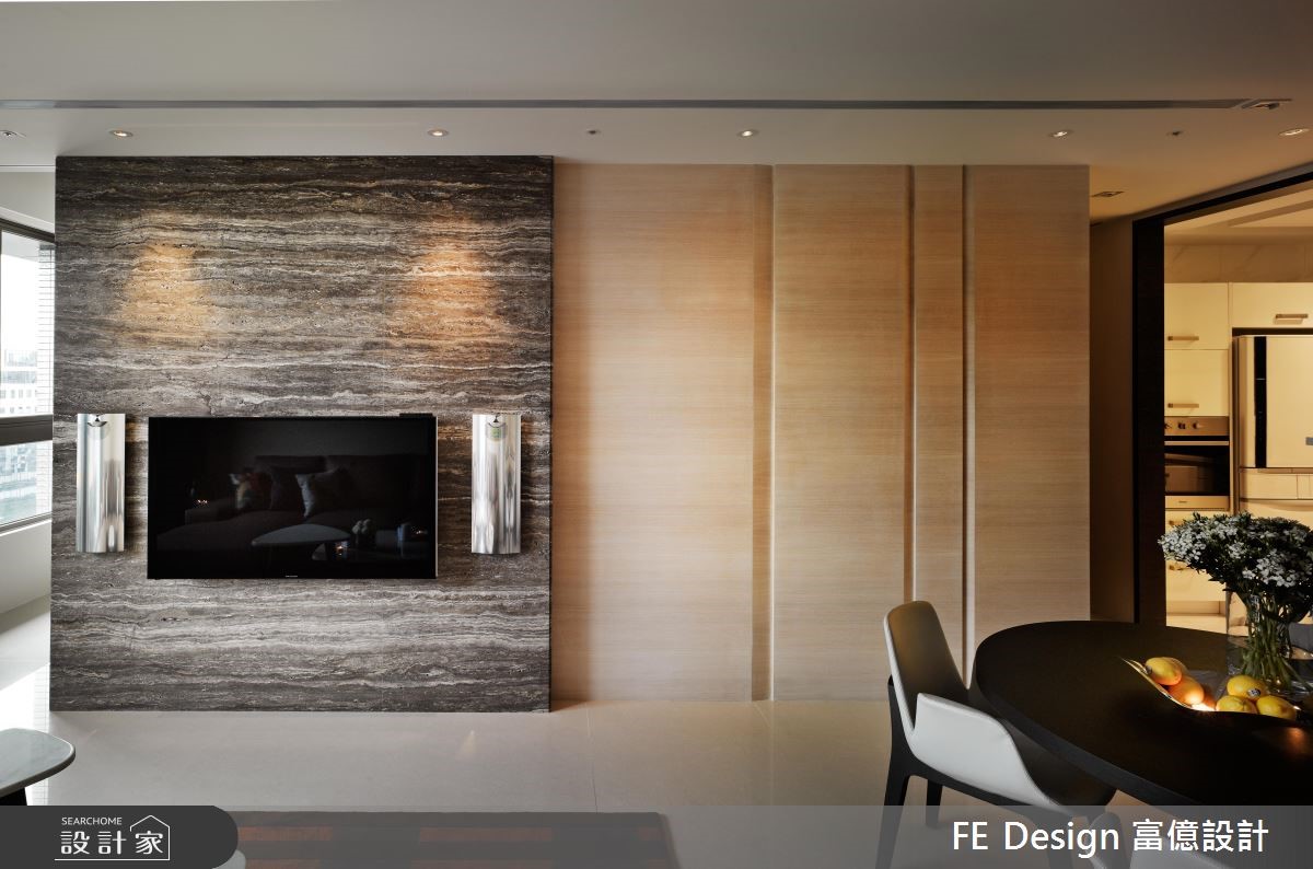 36坪新成屋(5年以下)＿現代風客廳餐廳案例圖片＿富億空間設計＿富億_03之7