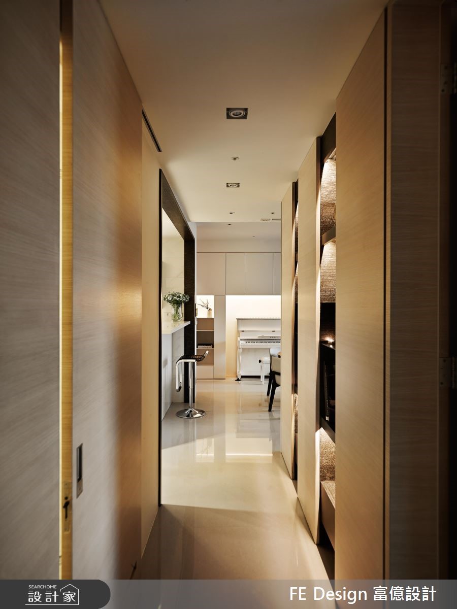 36坪新成屋(5年以下)＿現代風走廊案例圖片＿富億空間設計＿富億_03之10