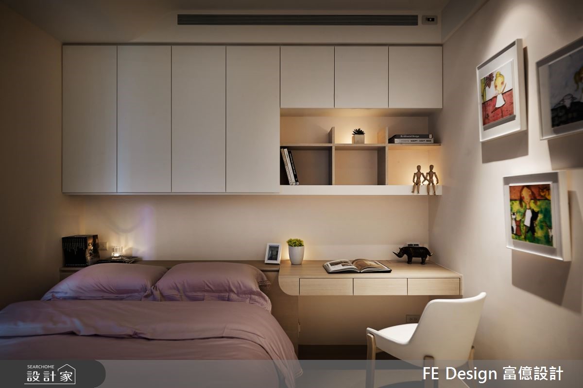 36坪新成屋(5年以下)＿現代風臥室案例圖片＿富億空間設計＿富億_03之12