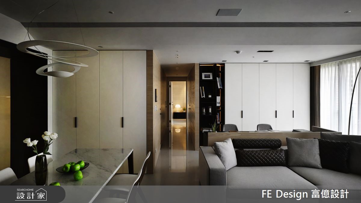 45坪預售屋＿現代風走廊案例圖片＿富億空間設計＿富億_07之3