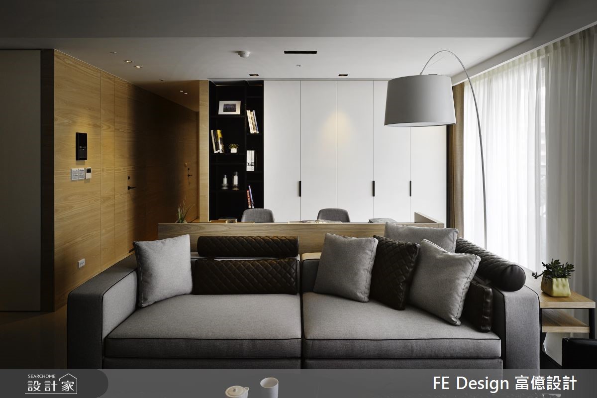 45坪預售屋＿現代風客廳案例圖片＿富億空間設計＿富億_07之6