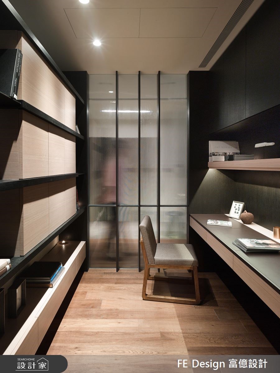 55坪老屋(16~30年)＿簡約風書房案例圖片＿富億空間設計＿富億_01之16