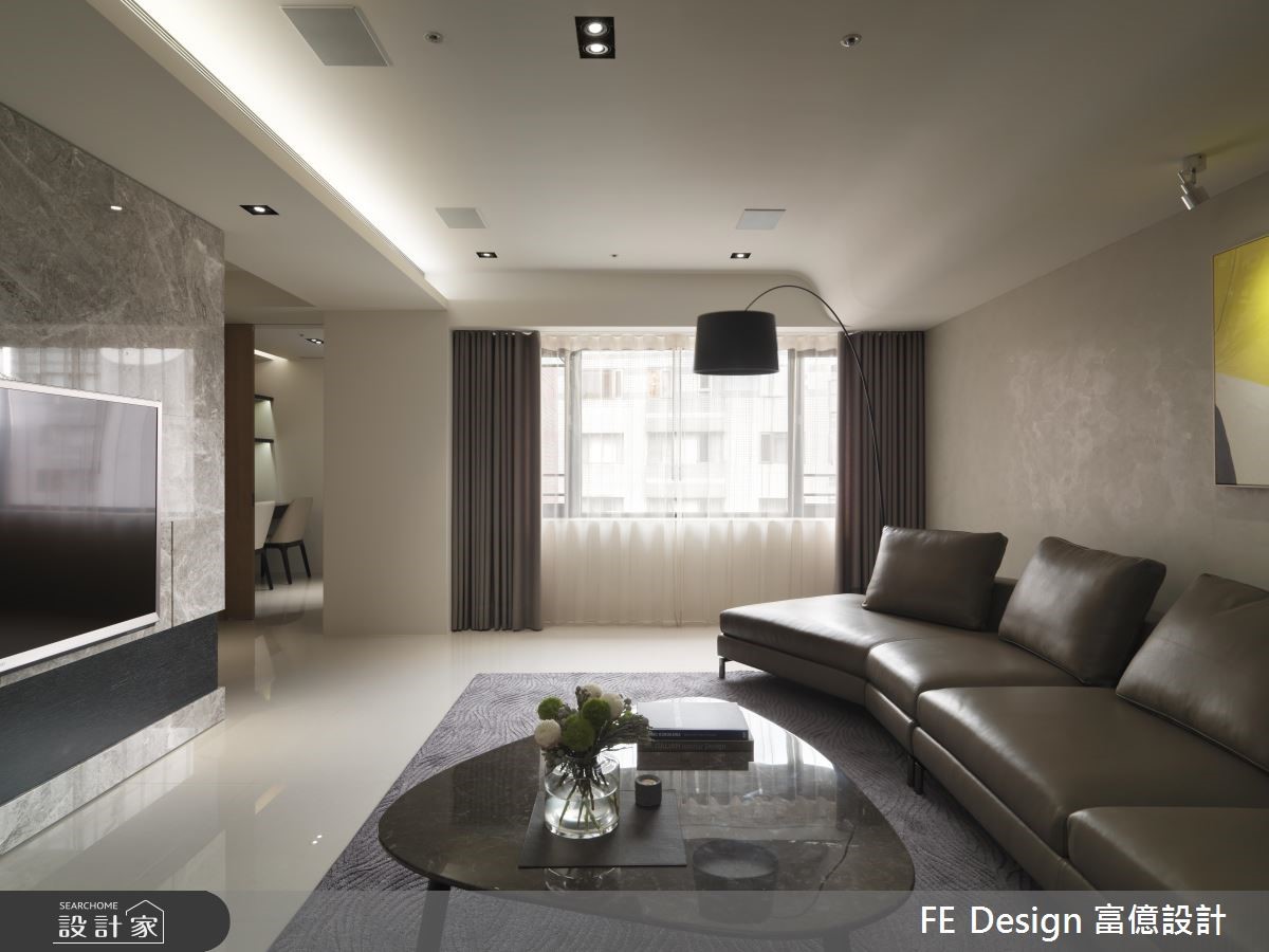 36坪老屋(16~30年)＿現代風客廳案例圖片＿富億空間設計＿富億_08之3