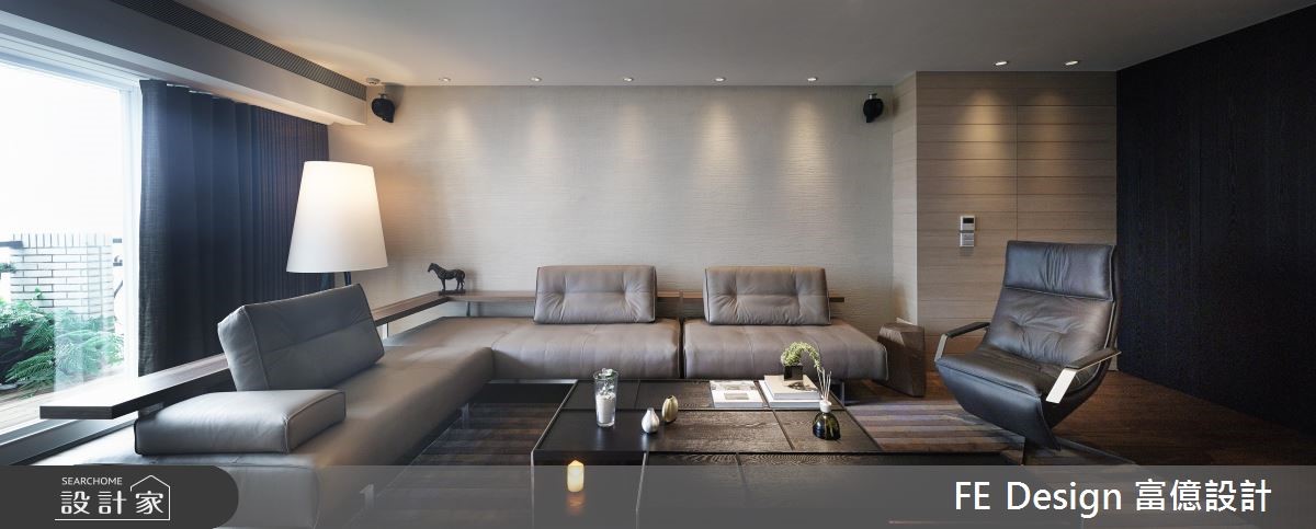 75坪老屋(16~30年)＿現代風客廳案例圖片＿富億空間設計＿富億_02之3