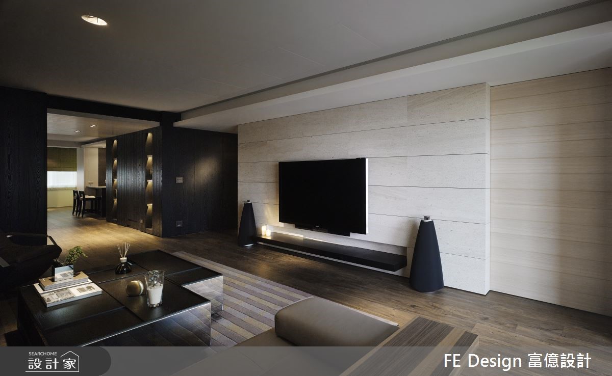 75坪老屋(16~30年)＿現代風客廳案例圖片＿富億空間設計＿富億_02之5