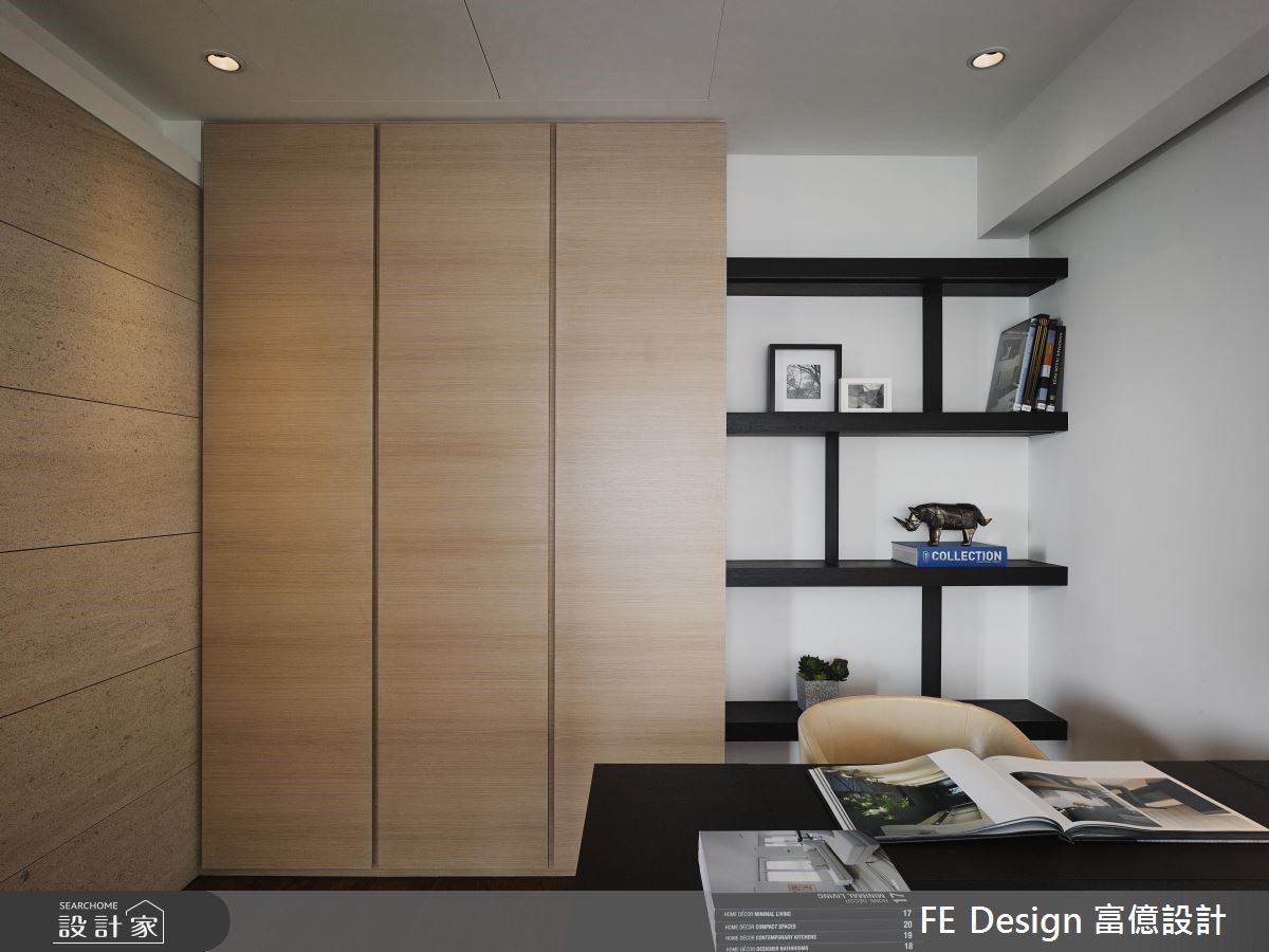 75坪老屋(16~30年)＿現代風書房案例圖片＿富億空間設計＿富億_02之13