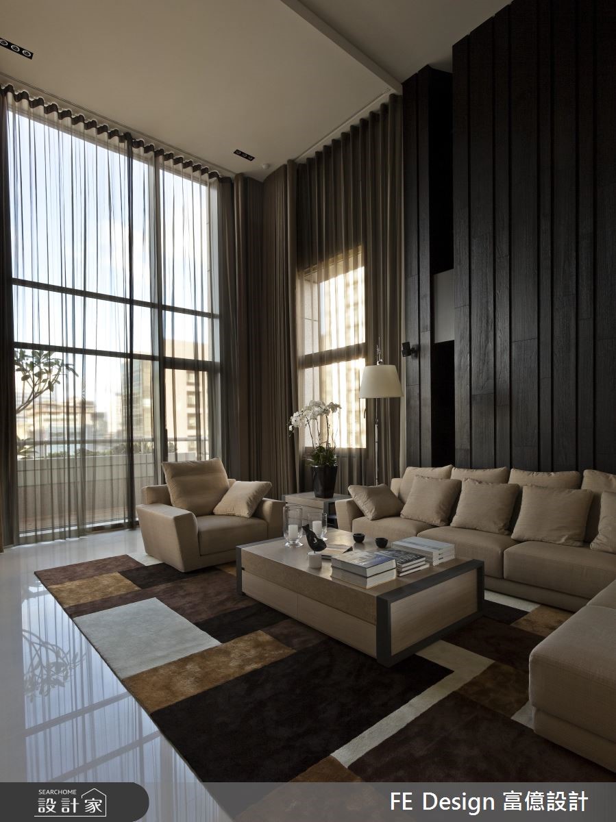 100坪中古屋(5~15年)＿現代風客廳案例圖片＿富億空間設計＿富億_10之7