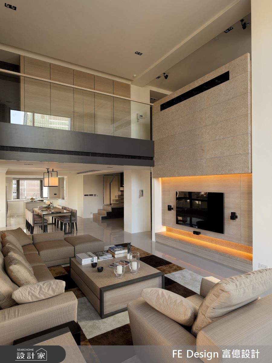 100坪中古屋(5~15年)＿現代風客廳案例圖片＿富億空間設計＿富億_10之11