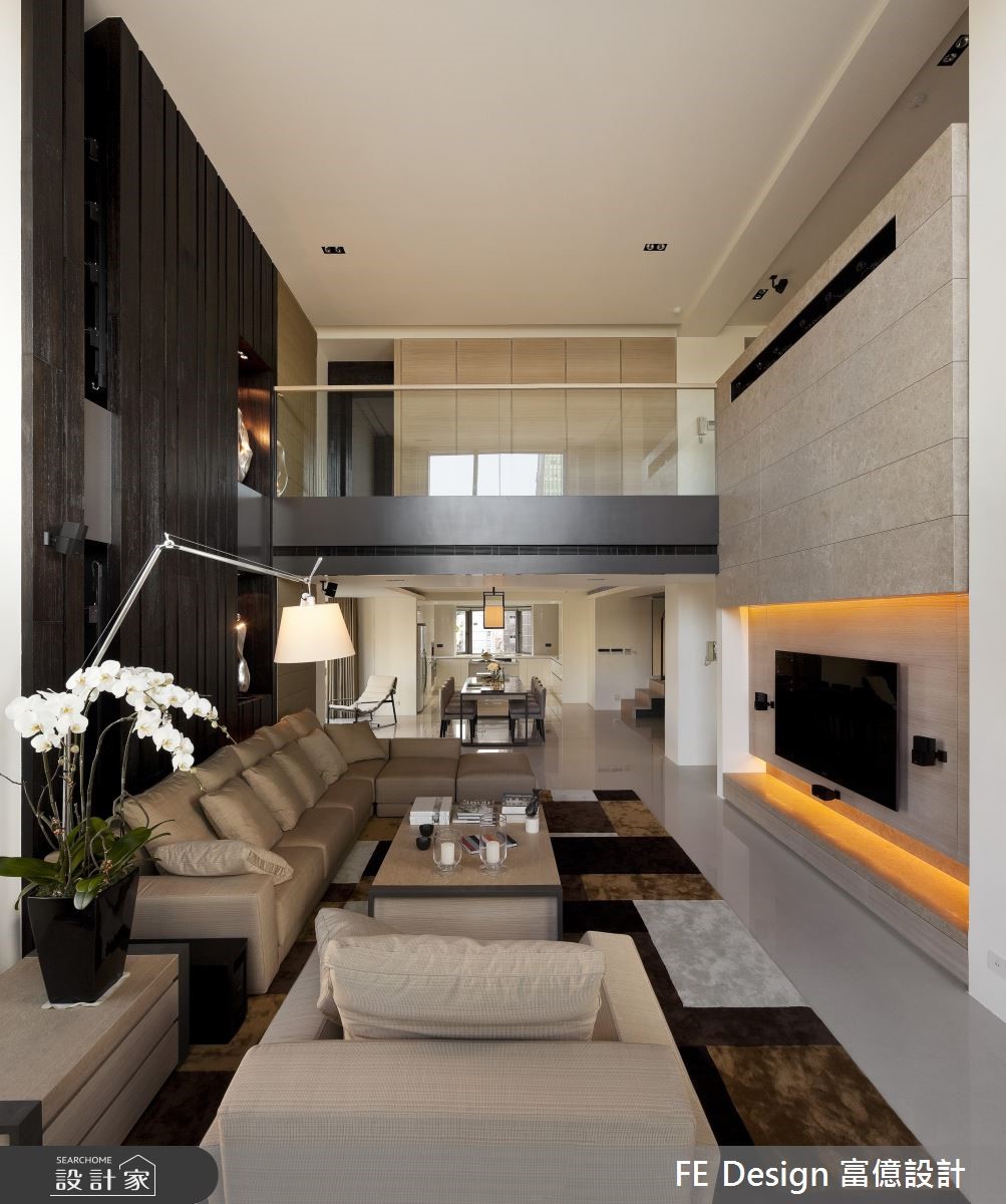 100坪中古屋(5~15年)＿現代風客廳案例圖片＿富億空間設計＿富億_10之10