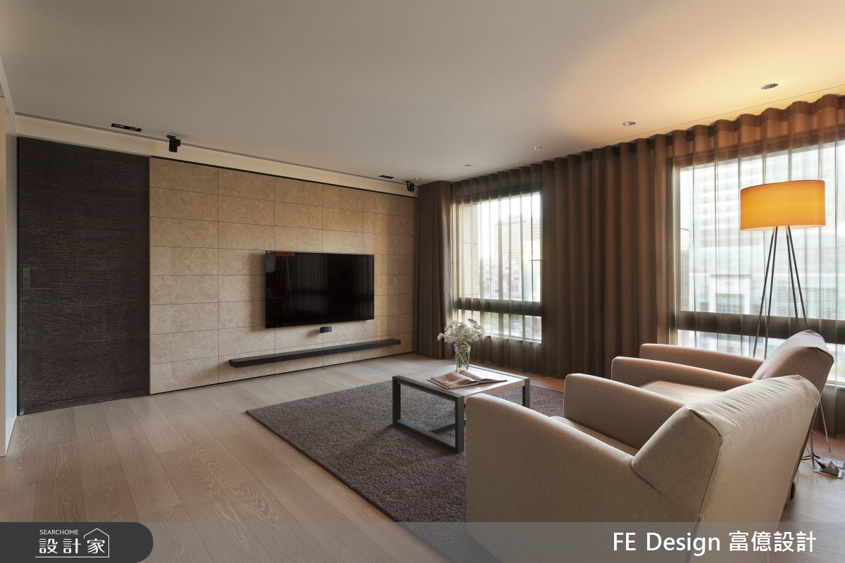 100坪中古屋(5~15年)＿現代風客廳案例圖片＿富億空間設計＿富億_10之19
