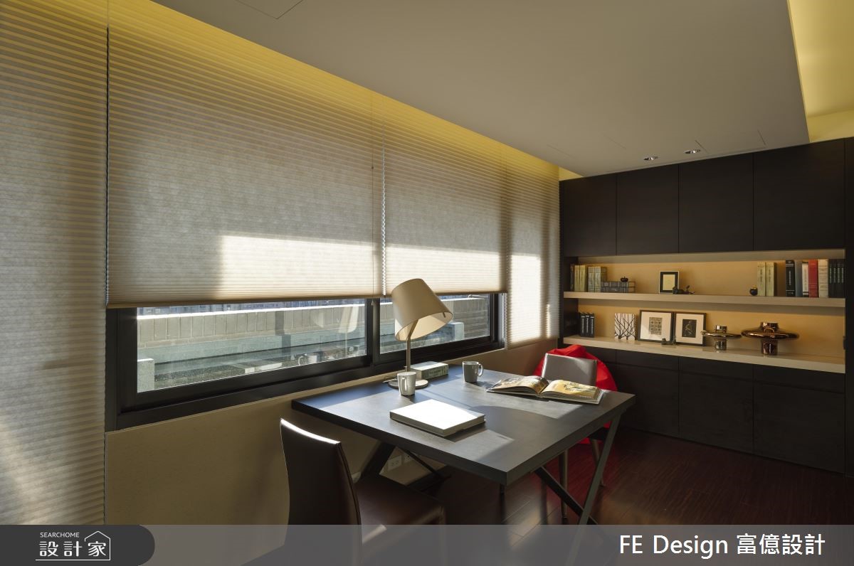 85坪中古屋(5~15年)＿現代風書房案例圖片＿富億空間設計＿富億_12之47