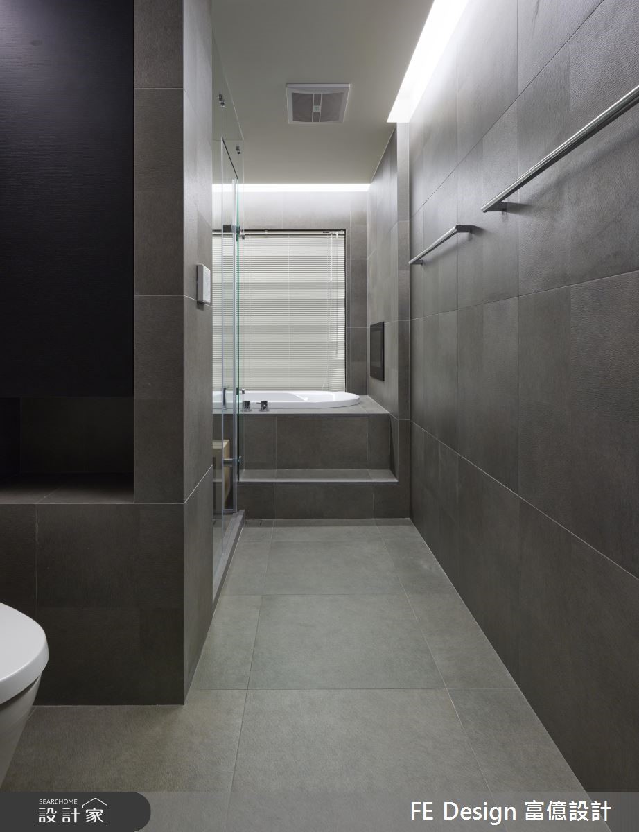 85坪中古屋(5~15年)＿現代風浴室案例圖片＿富億空間設計＿富億_12之18