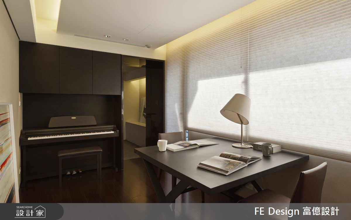 85坪中古屋(5~15年)＿現代風書房案例圖片＿富億空間設計＿富億_12之48