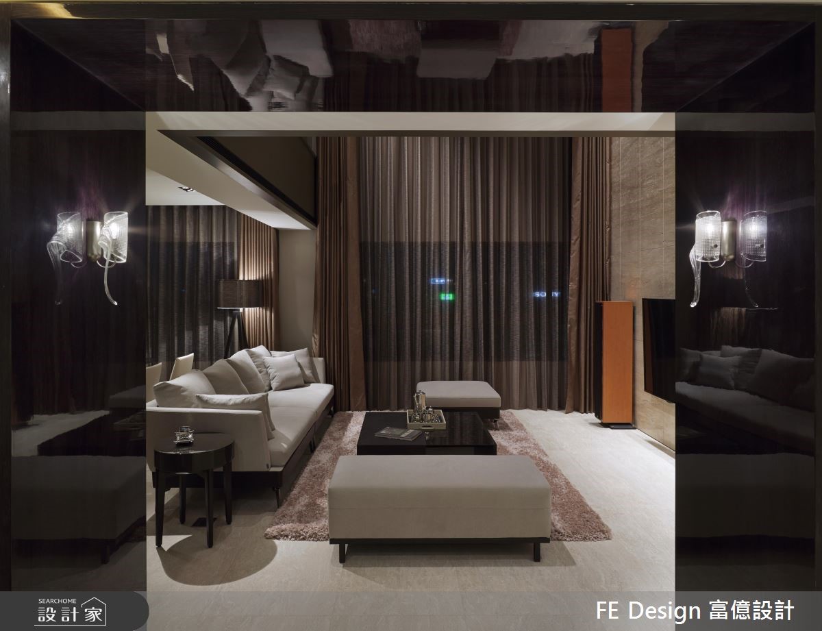 85坪中古屋(5~15年)＿現代風客廳案例圖片＿富億空間設計＿富億_12之2