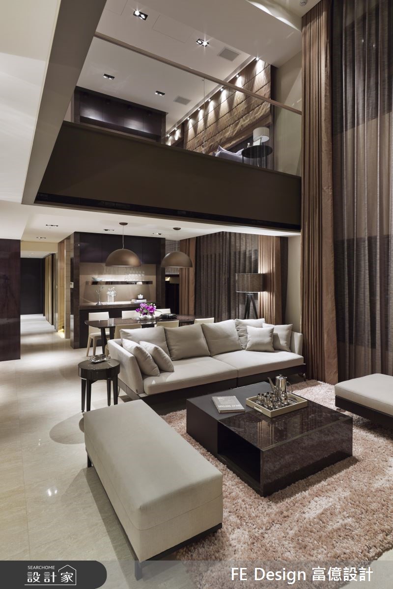 85坪中古屋(5~15年)＿現代風客廳案例圖片＿富億空間設計＿富億_12之5