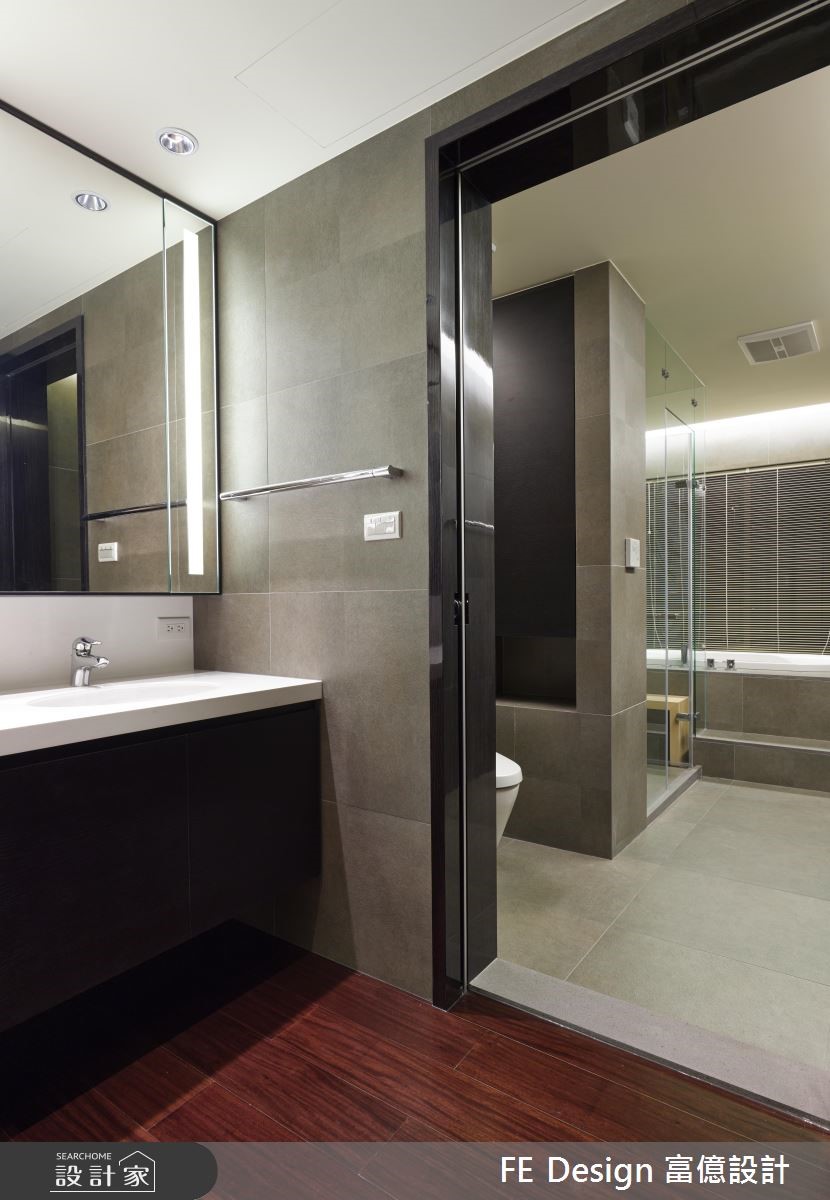 85坪中古屋(5~15年)＿現代風浴室案例圖片＿富億空間設計＿富億_12之17