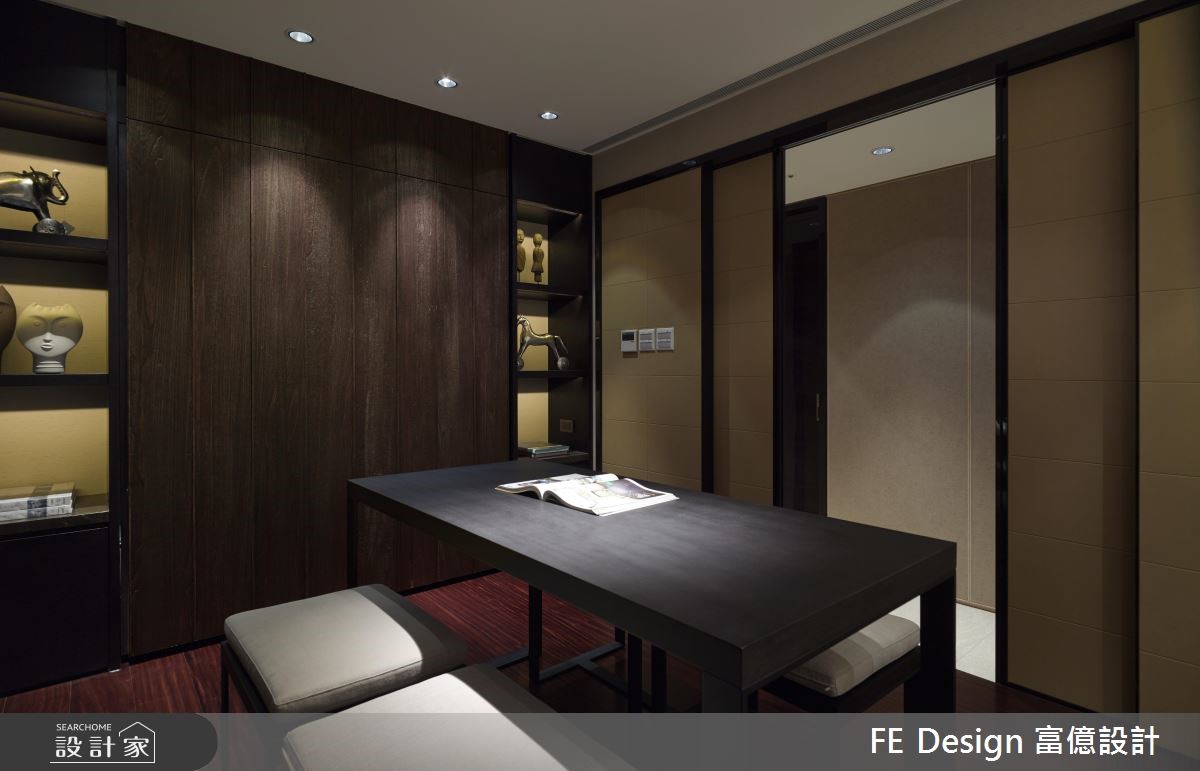 85坪中古屋(5~15年)＿現代風書房案例圖片＿富億空間設計＿富億_12之21