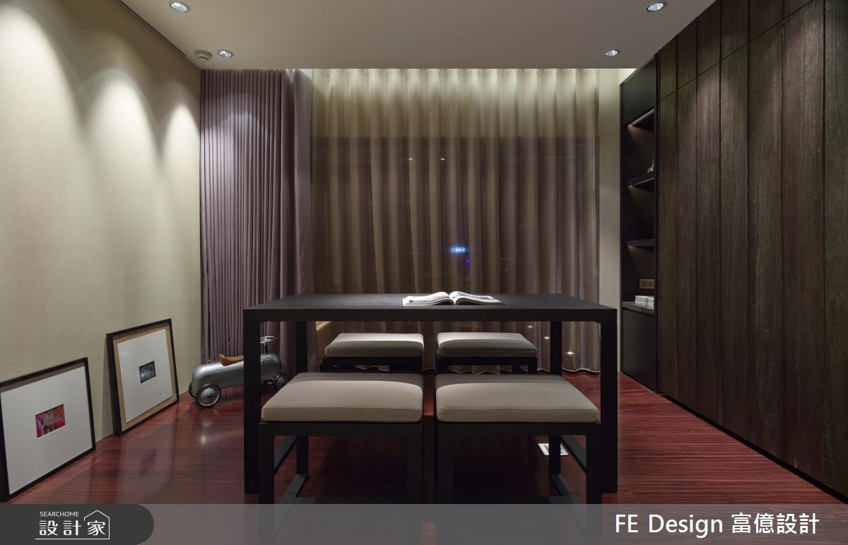 85坪中古屋(5~15年)＿現代風書房案例圖片＿富億空間設計＿富億_12之22