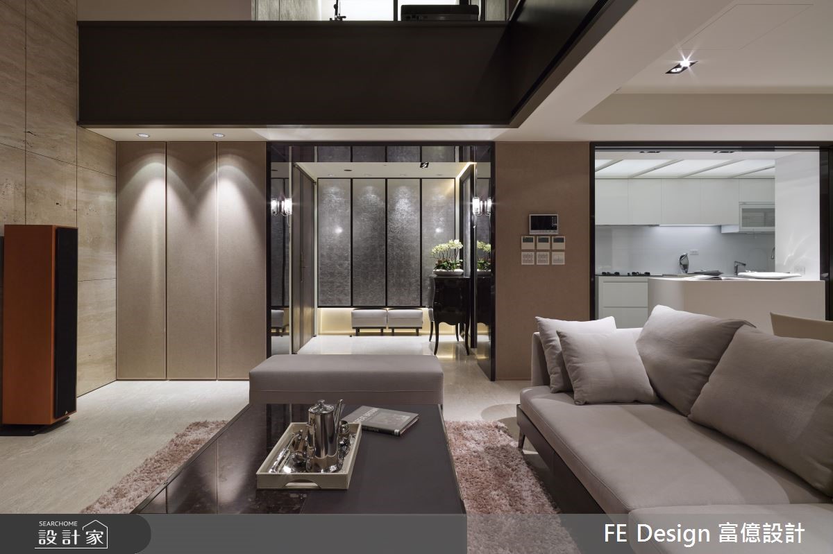 85坪中古屋(5~15年)＿現代風玄關客廳案例圖片＿富億空間設計＿富億_12之7