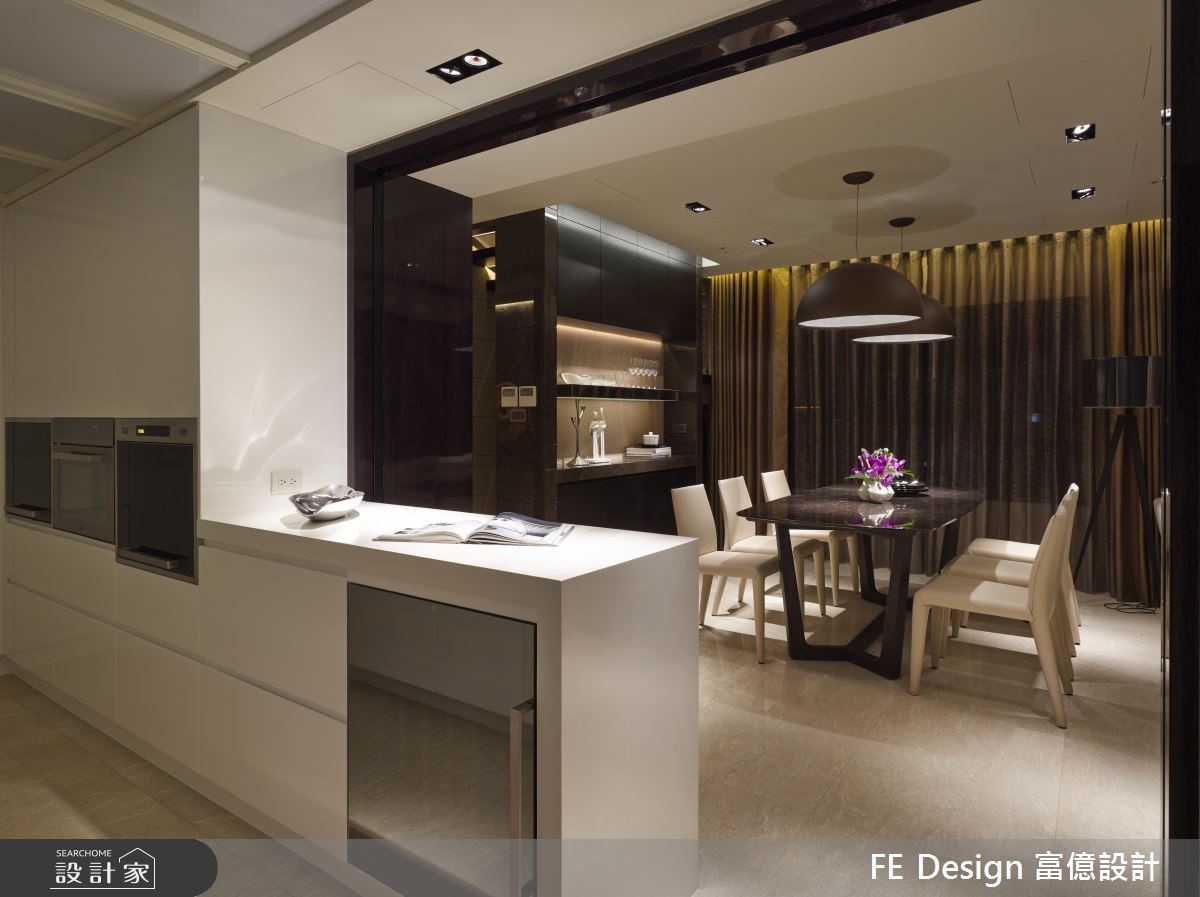 85坪中古屋(5~15年)＿現代風餐廳廚房案例圖片＿富億空間設計＿富億_12之12