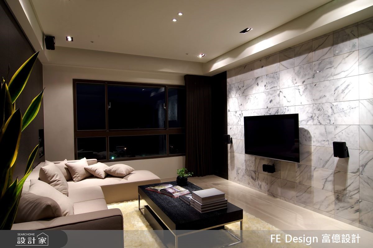 56坪新成屋(5年以下)＿現代風客廳案例圖片＿富億空間設計＿富億_13之7