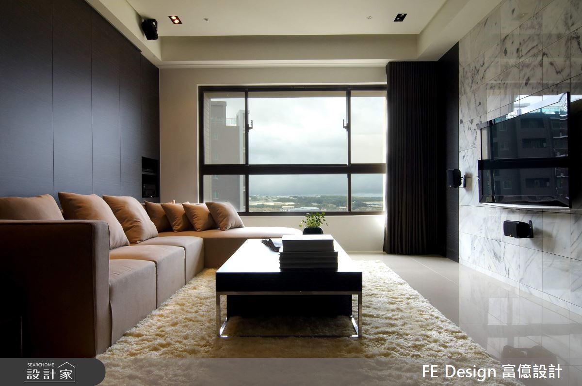 56坪新成屋(5年以下)＿現代風客廳案例圖片＿富億空間設計＿富億_13之3