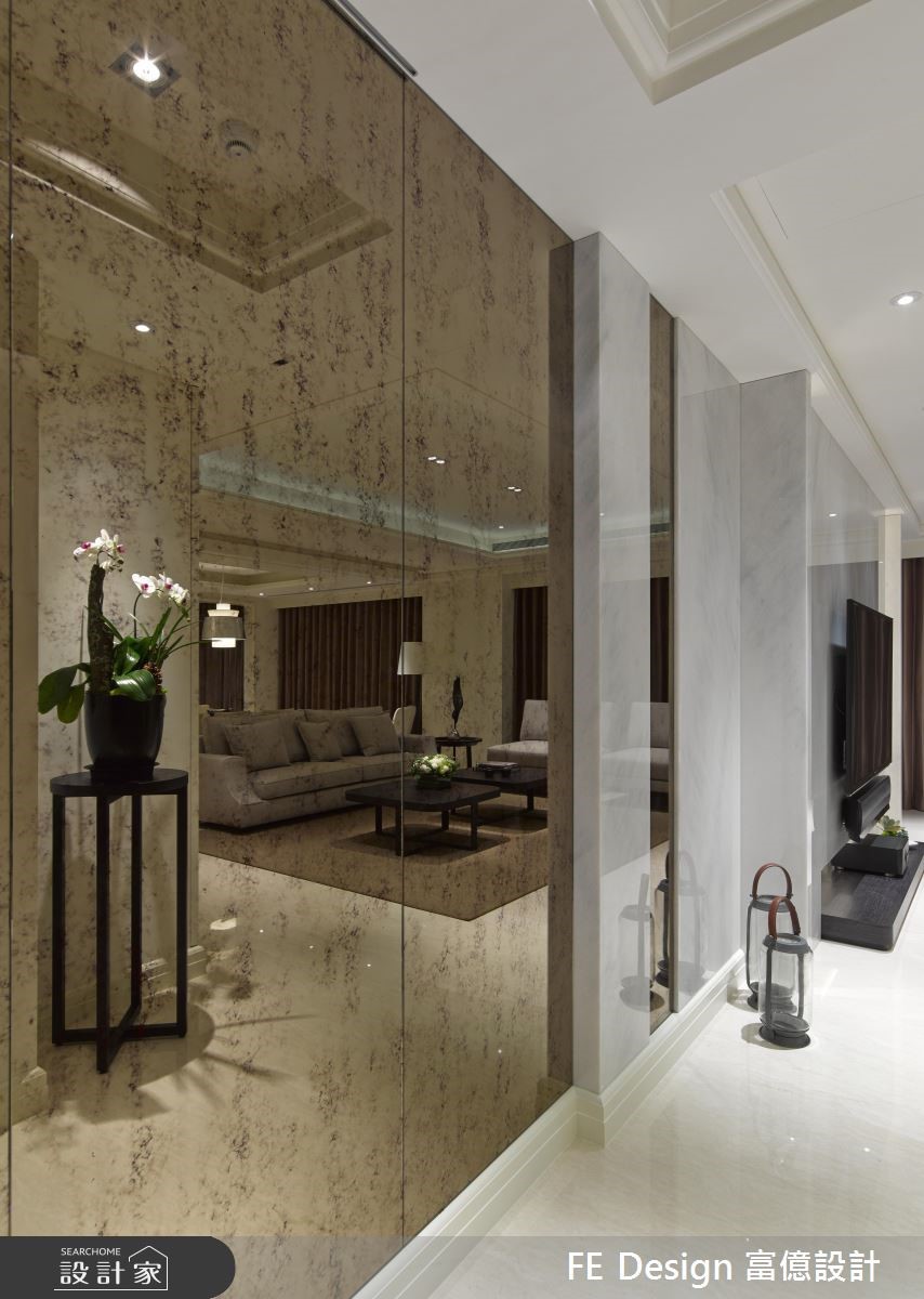 94坪新成屋(5年以下)＿新古典玄關案例圖片＿富億空間設計＿富億_15之2