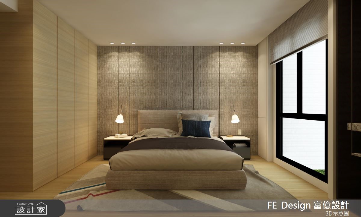 45坪新成屋(5年以下)＿現代風臥室客房案例圖片＿富億空間設計＿富億_16之16