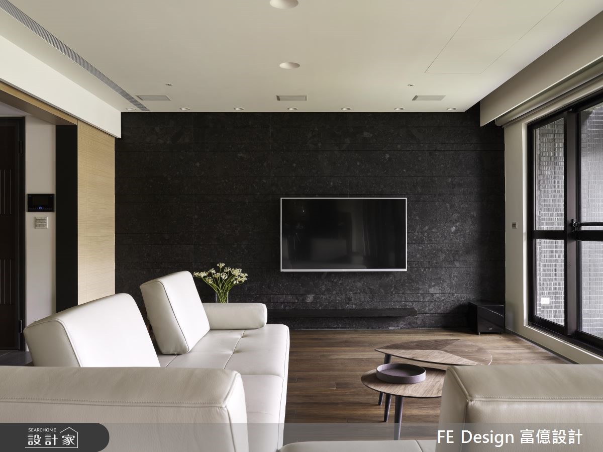 56坪預售屋＿現代風客廳案例圖片＿富億空間設計＿富億_22之5