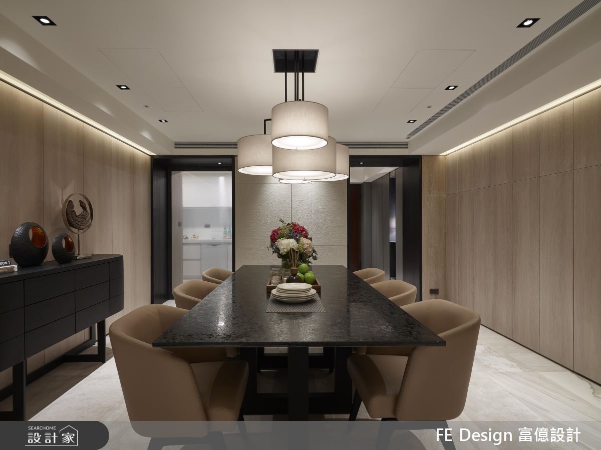 57坪新成屋(5年以下)＿現代風餐廳案例圖片＿富億空間設計＿富億_23之10