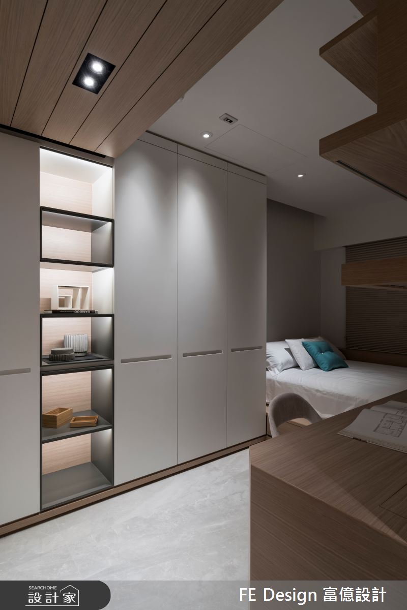 74坪新成屋(5年以下)＿簡約風臥室案例圖片＿富億空間設計＿富億_25之10
