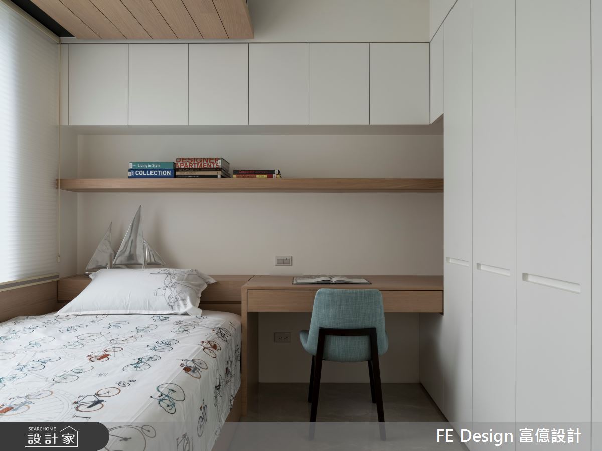 74坪新成屋(5年以下)＿簡約風臥室案例圖片＿富億空間設計＿富億_25之14