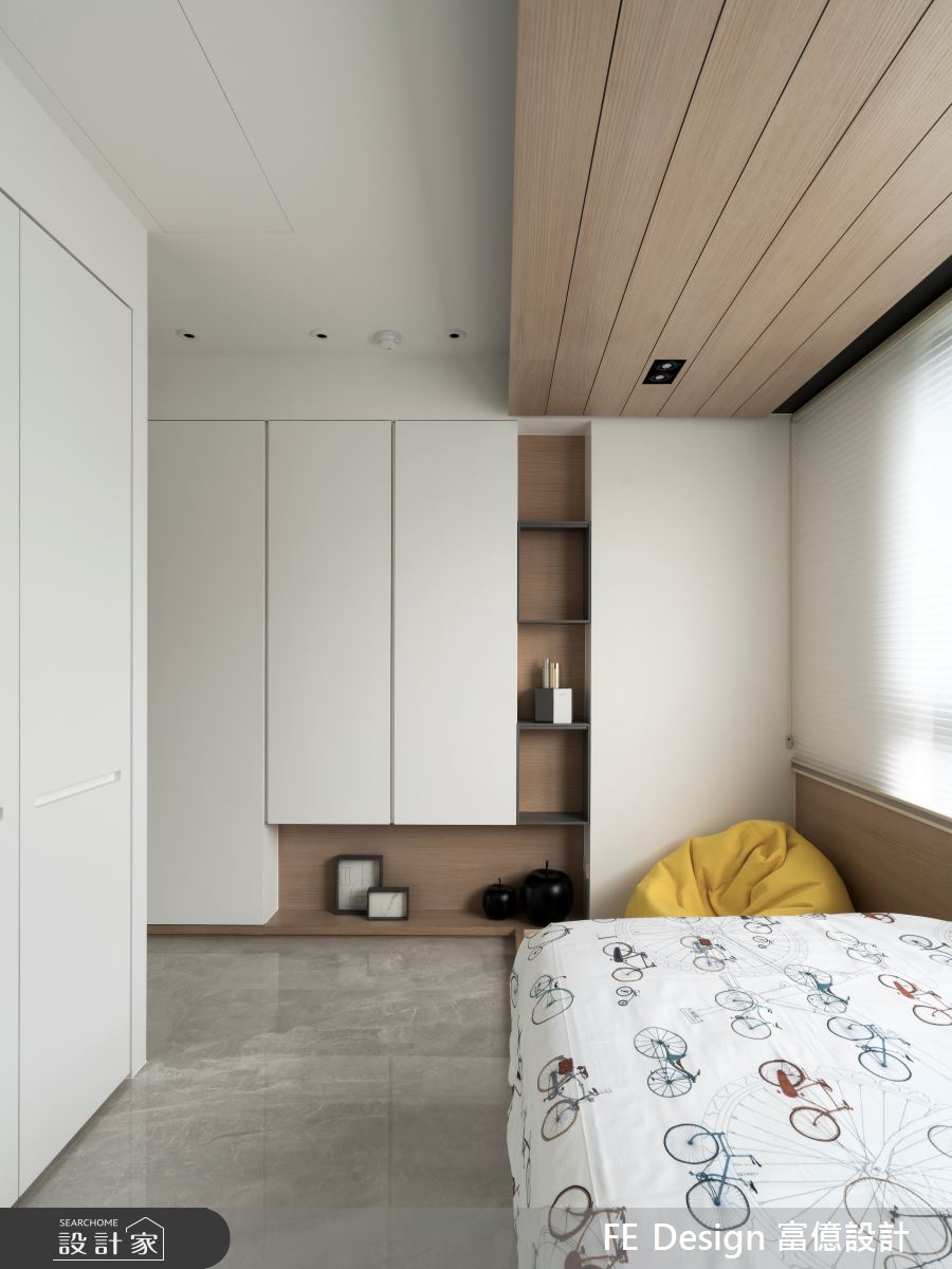 74坪新成屋(5年以下)＿簡約風臥室案例圖片＿富億空間設計＿富億_25之15