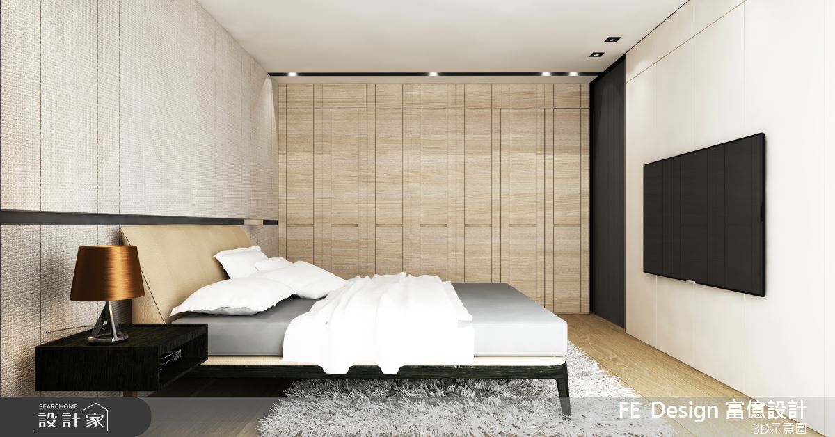 57坪預售屋＿簡約風臥室案例圖片＿富億空間設計＿富億_26之8
