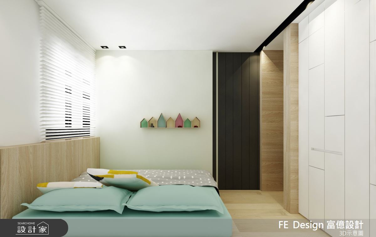57坪預售屋＿簡約風臥室案例圖片＿富億空間設計＿富億_26之12