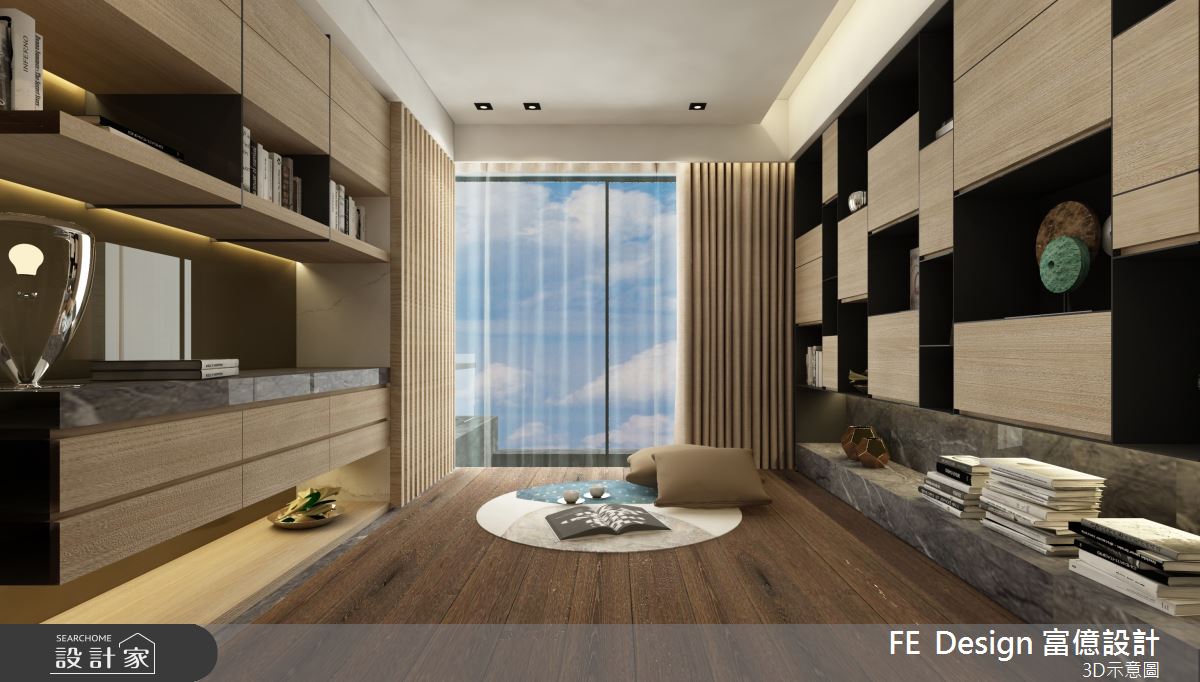 57坪預售屋＿簡約風多功能室案例圖片＿富億空間設計＿富億_27之11