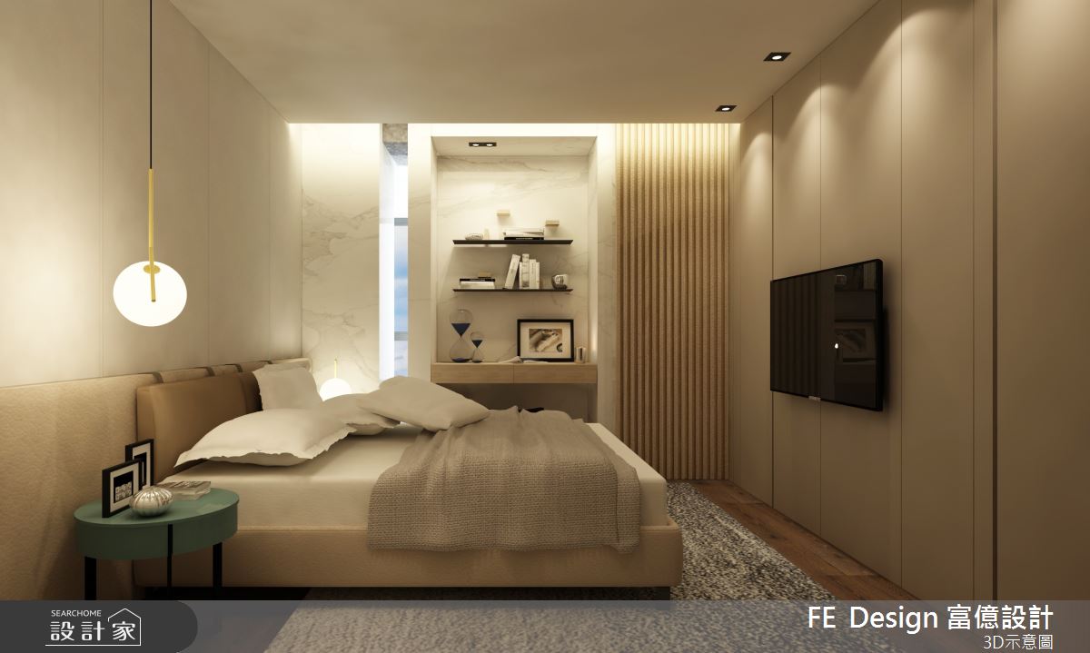 57坪預售屋＿簡約風臥室案例圖片＿富億空間設計＿富億_27之20