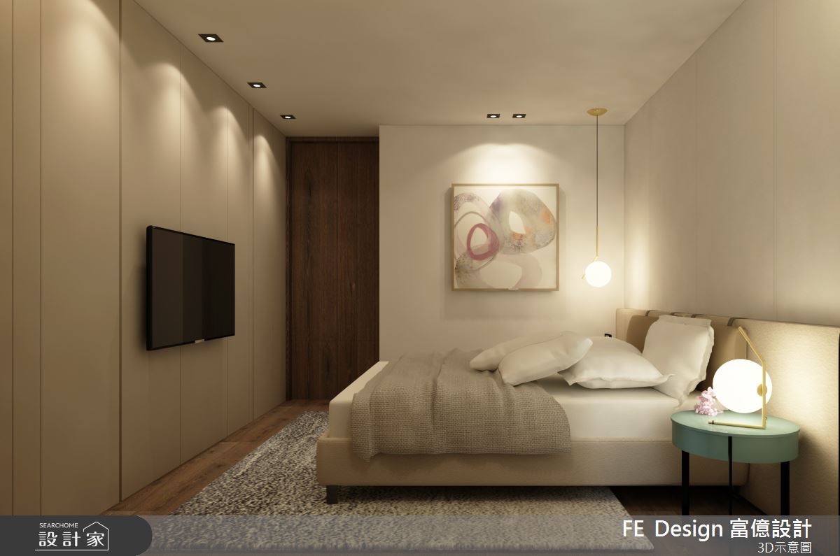 57坪預售屋＿簡約風臥室案例圖片＿富億空間設計＿富億_27之22