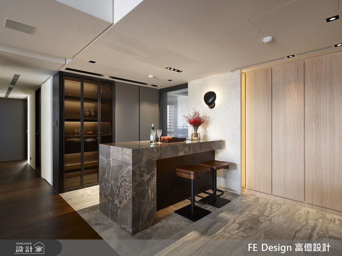 36坪老屋(16~30年)＿簡約風吧檯案例圖片＿富億空間設計＿富億_28之2