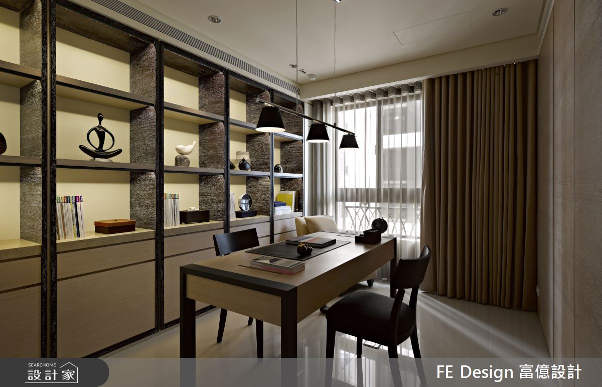 48坪預售屋＿簡約風書房案例圖片＿富億空間設計＿富億_31之9