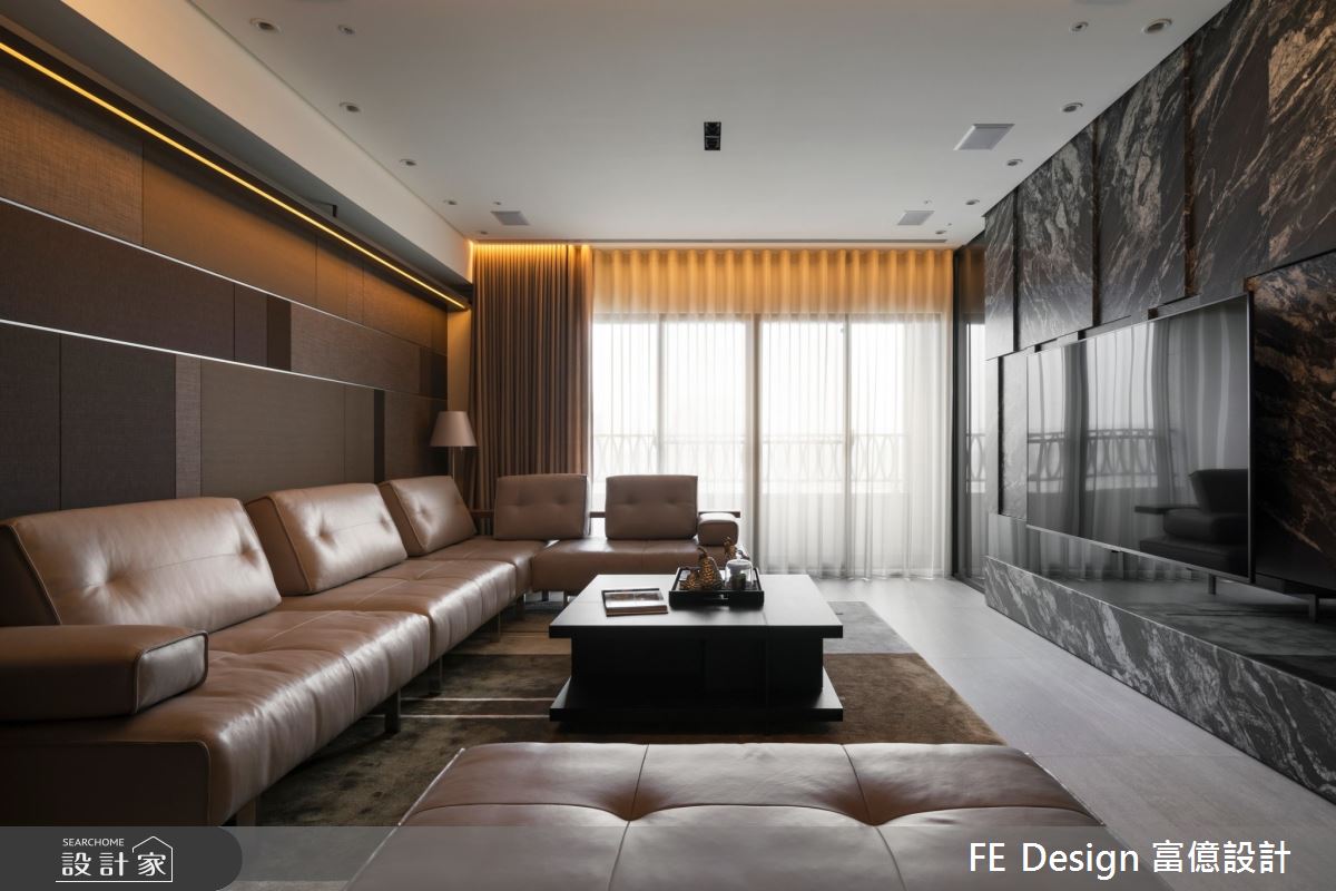 48坪預售屋＿現代風客廳案例圖片＿富億空間設計＿富億_33之3