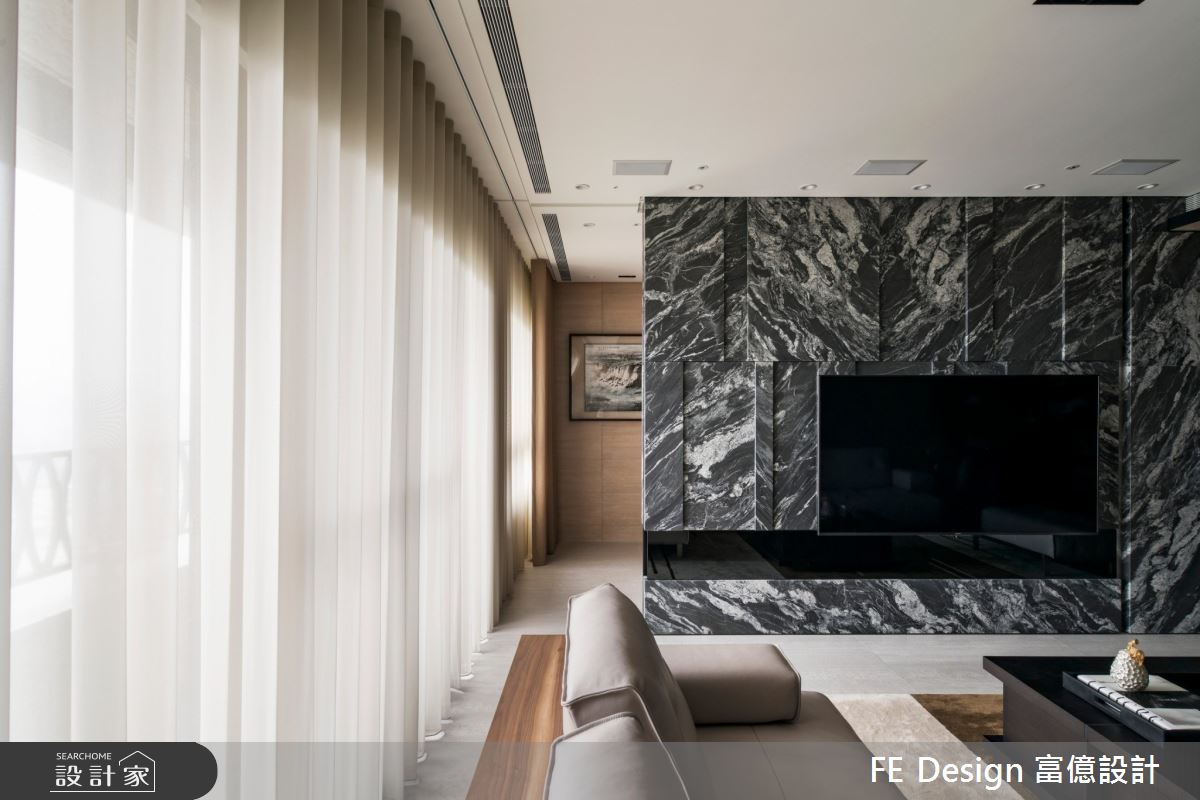 48坪預售屋＿現代風客廳案例圖片＿富億空間設計＿富億_33之6